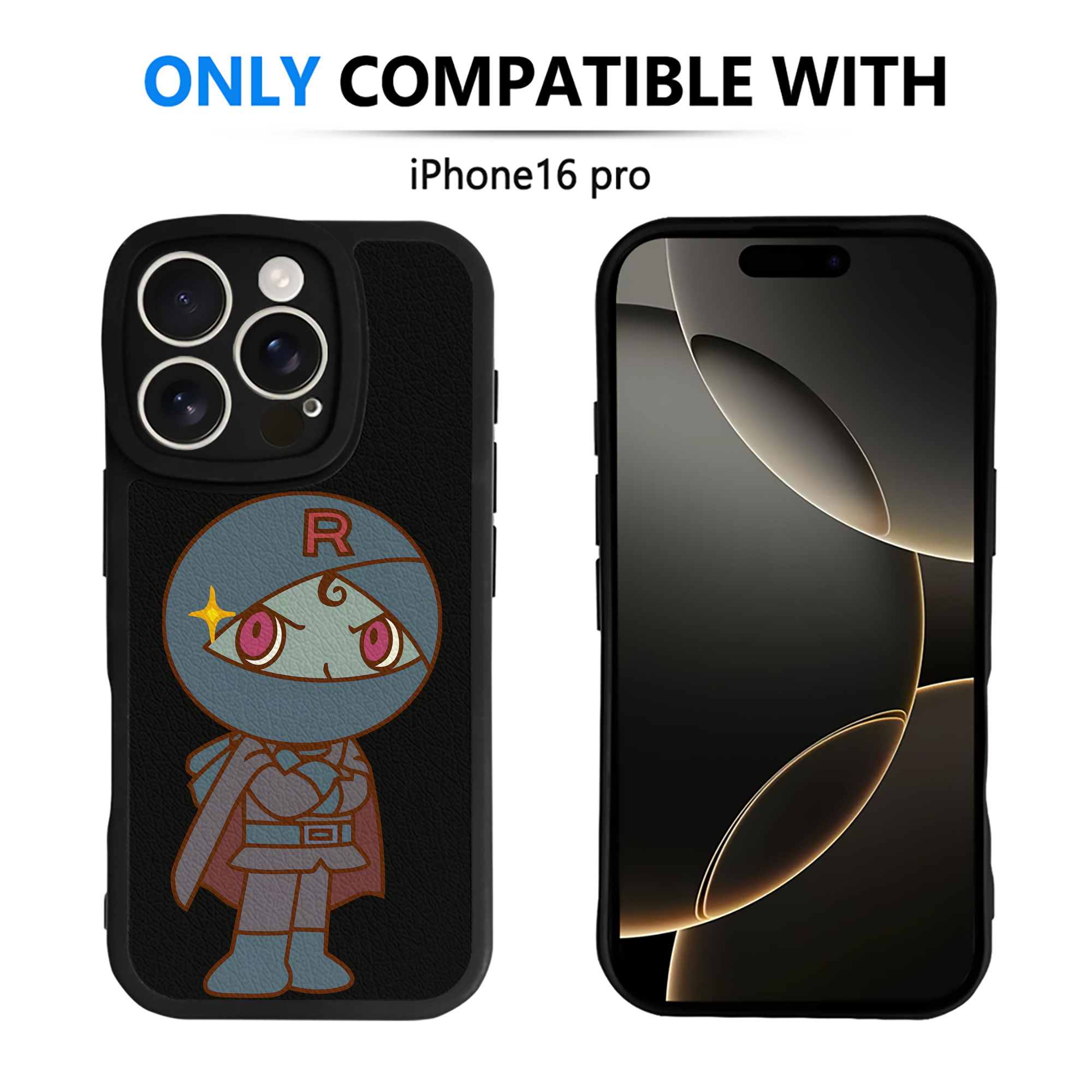 （画像用） アンパンマン Anpanman 【iPhone 16シリーズ対応】シリコンスマホケース（レザー調） 材質：シリコン